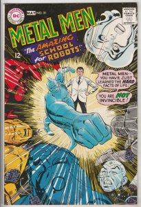 Metal Men #31 (May-68) VF/NM+ High-Grade Metal Men (Led, Tina, Tin, Gold, Mer...