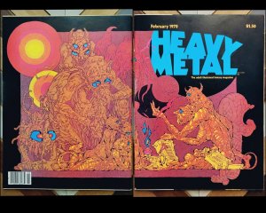 HEAVY METAL VOL. 1 #11 VF- (HM 1978) Sharp! MOEBIUS, Corben, NINO Wrap Cover