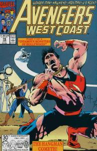 Avengers West Coast #78 FN; Marvel | save on shipping - details inside