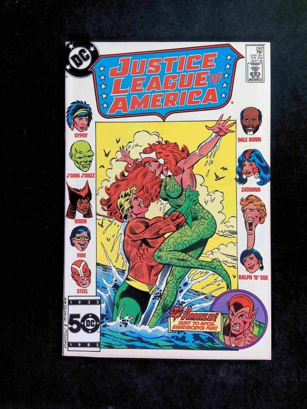 Justice League Of America #242  DC Comics 1985 VF/NM