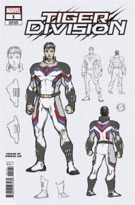 Tiger Division #1 (10 Copy Incv Creees Lee Design Var) Marvel Comic Book 2022 