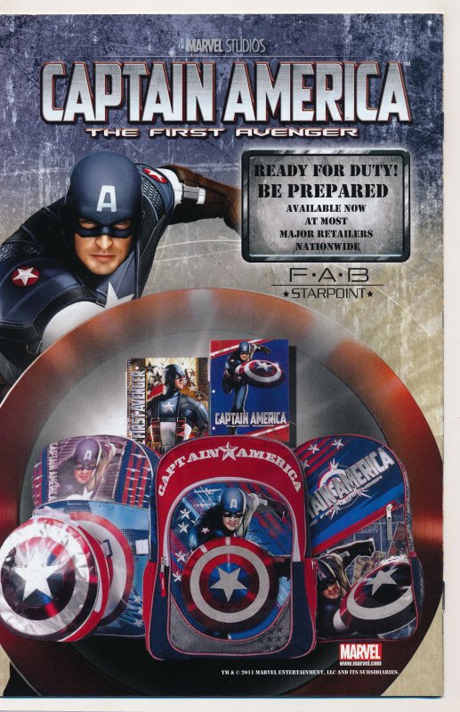 Captain America (2011 6th Series) #1-5 NM