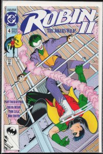 Robin II: The Joker's Wild! #4 Newstand Cover (1991)