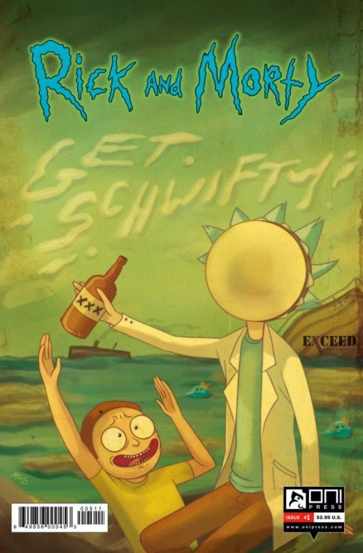 RICK AND MORTY #13 (2016) EXCEED COMICS EXCLUSIVE