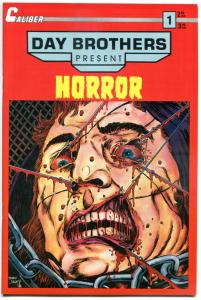 DAY BROTHERS HORROR #1, VF/NM, Caliber, Grave, Locust, 1990,more Indies in store