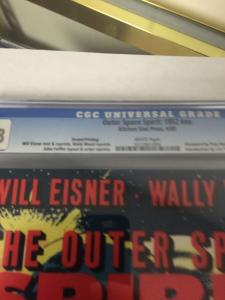 Will Eisner Wally Wood The Outer Space Spirit 1952 Graphic Novel 1 Cgc 9.8 2ndp