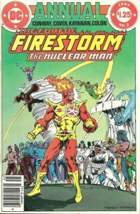 Fury of Firestorm, The Annual #2 (Newsstand) VG ; DC | low grade comic Gerry Con