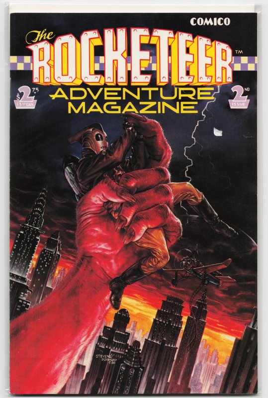 The Rocketeer Adventure Magazine #2 (1989) The Rocketeer