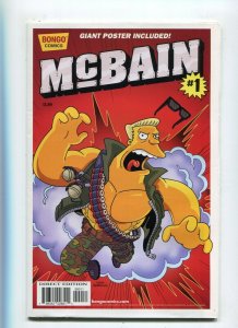 McBain 1 VF Needs pressed Fold Out Poster Simpsons