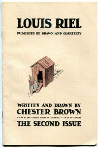 LOUIS RIEL #2, VG, Chester Brown, Independent, 1999, more indies in store