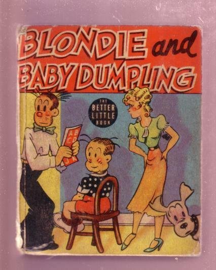 BLONDIE #1429-BIG LITTLE BOOK-BABY DUMPLING-1939-CHIC Y G/VG