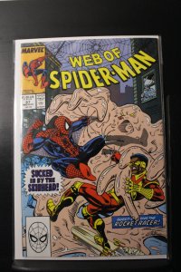 Web of Spider-Man #57 Direct Edition (1989)