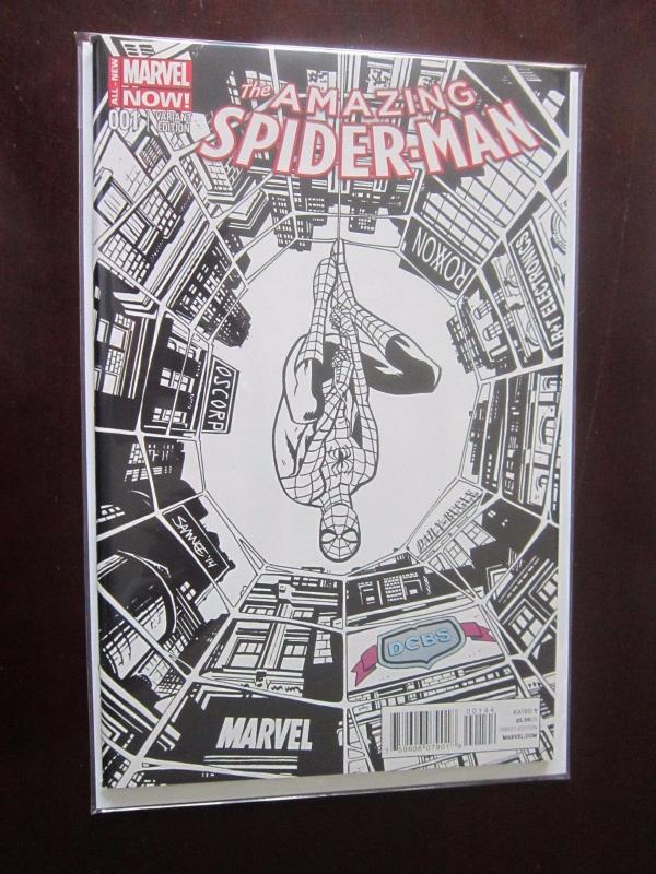 Amazing Spider-Man 3rd Series #1DCBSSKETCH - VF - 2014 - DCBS Variant