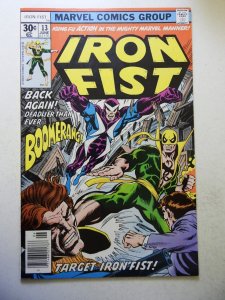 Iron Fist #13 (1977) VF- Condition