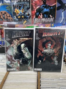 Haunt #7 Image Comics McFarlane Cover Capullo Cover Set Of 2