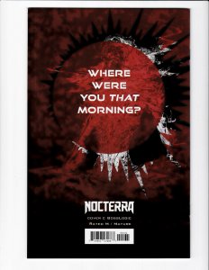 Nocterra #1 Image horror 2021 NM 9.4+ C. Bosslogic variant cover.