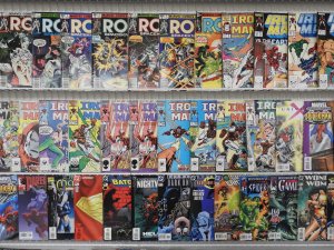Huge Lot 180+ Comics W/ Iron Man, Rom, Power Pack, +More! Avg VG+ Condition