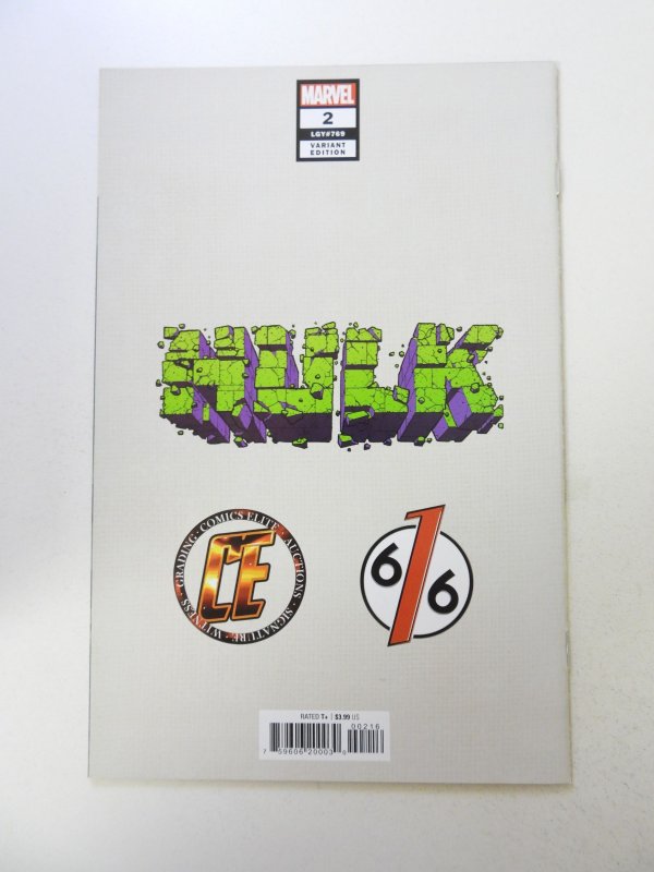 Hulk #2 virgin variant NM condition