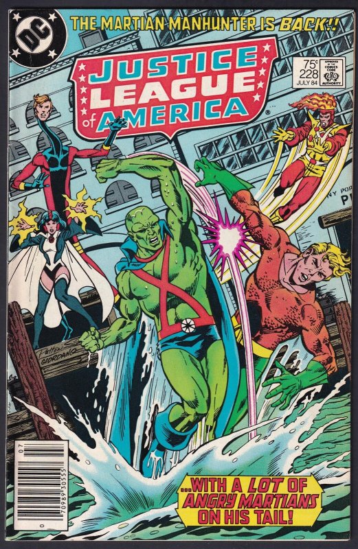 Justice League of America 228 (1984) NM- DC Comics