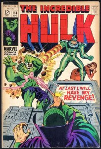The Incredible Hulk #114 (1969) FN