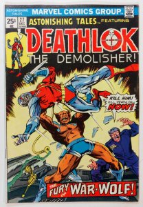 Astonishing Tales #27 (8.0, 1974) 3rd app of Deathlok