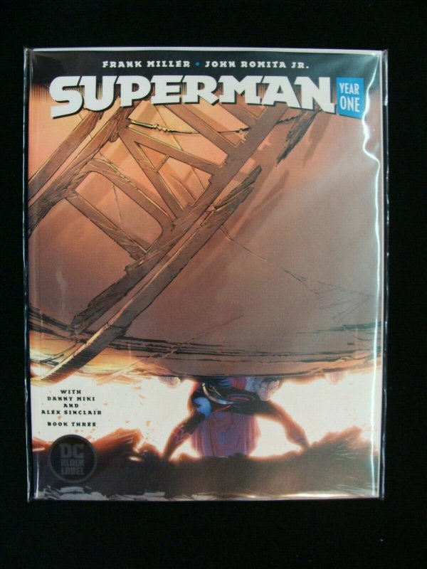 Superman Year One #1-3 Complete Set by Danny Miki & Alex Sinclair DC Comics