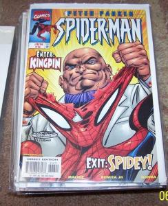 PETER PARKER SPIDER-MAN COMIC # 6 MARVEL 1999 KINGPIN