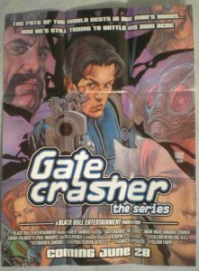 GATE CRASHER Promo poster, Glenn Fabry, 19x25, Unused, more Promos in store