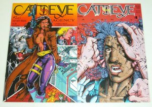 Catseye Agency #1-2 VF/NM complete series - rip off press bad girl set lot