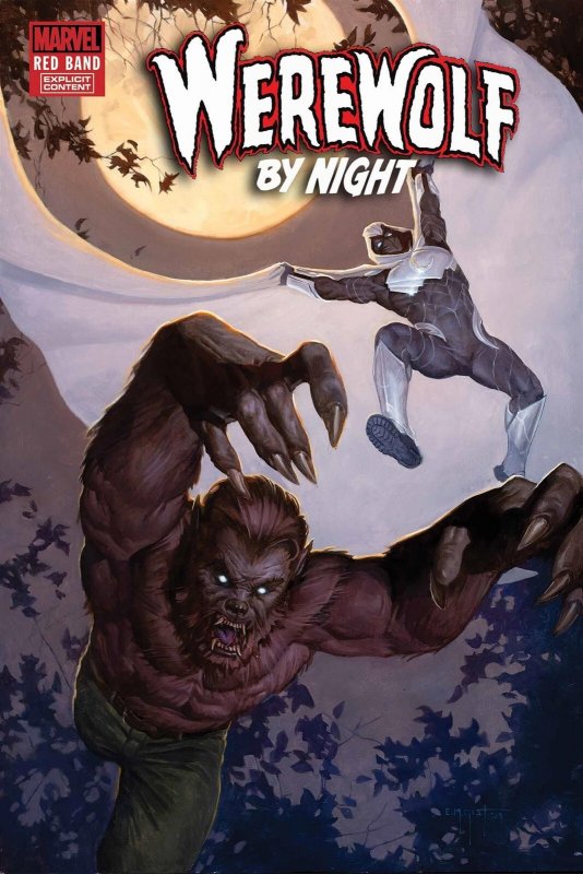 Werewolf By Night Red Band #3 [polybagged] Marvel Comic CVR by Gist, E.M B&B