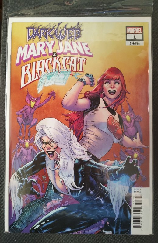 Mary Jane & Black Cat #1 Siqueira Cover (2023) Incentive Variant