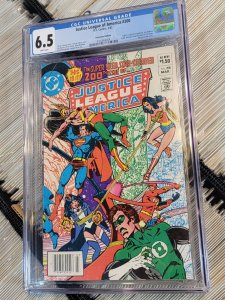 CGC 6.5 Justice League of America #200 Comic Book 1982 George Perez Art DC News