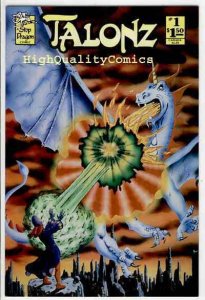 TALONZ #1, NM, Dragons, Wizard, Elves, Warriors, Sword, 1987, Banished