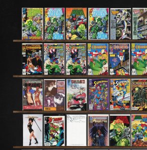 Huge Lot 150+ Comics with Excalibur, Shadowhawk, Superman, The Spectre & More!