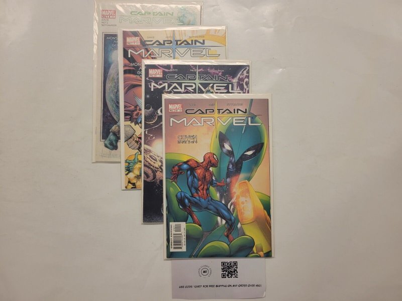 4 Captain Marvel Marvel Comic Books #7 8 9 10 42 RC43