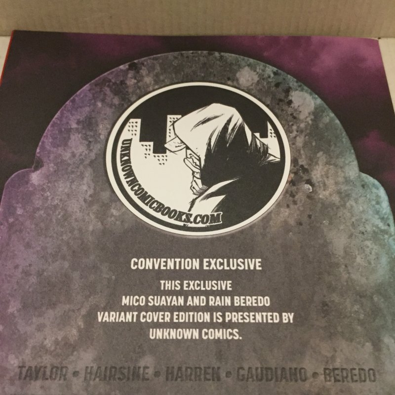 DCeased #1 Unknown Comics Mico Suayan Cover (2019)