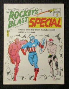 Vintage THE ROCKET'S BLAST Special #1 FN 6.0 Timely-Marvel Comics 12pgs SFCA