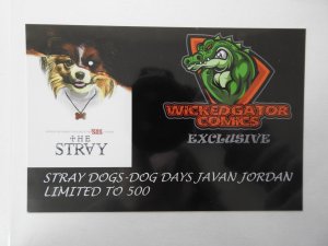 Stray Dogs: Dog Days Wicked Gator Comics Exclusive LDT 500 W/ COA