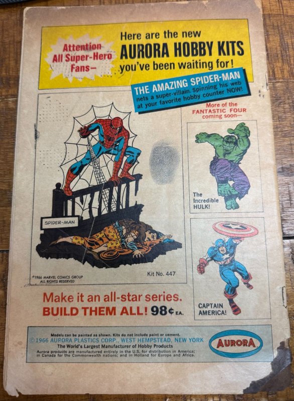 The Amazing Spider-Man #44 Regular Edition (1966) see desc