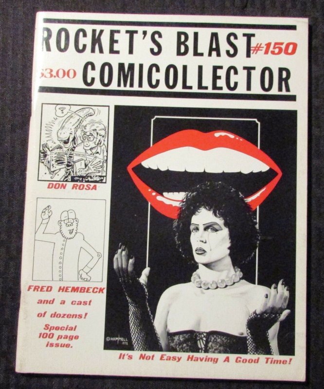 1979 Rocket's Blast ComiCollector RBCC #150 FANZINE FN+ 6.5 Rocky Horror