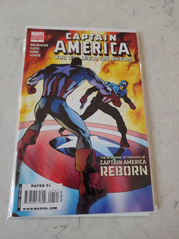 Captain America Who Will Wield The Shield #1 Alan Davis Variant 2009 VF/NM