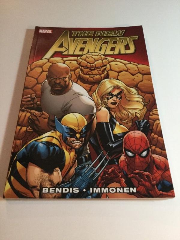 The New Avengers Vol 1 Tpb Nm Near Mint Bendis Immonen