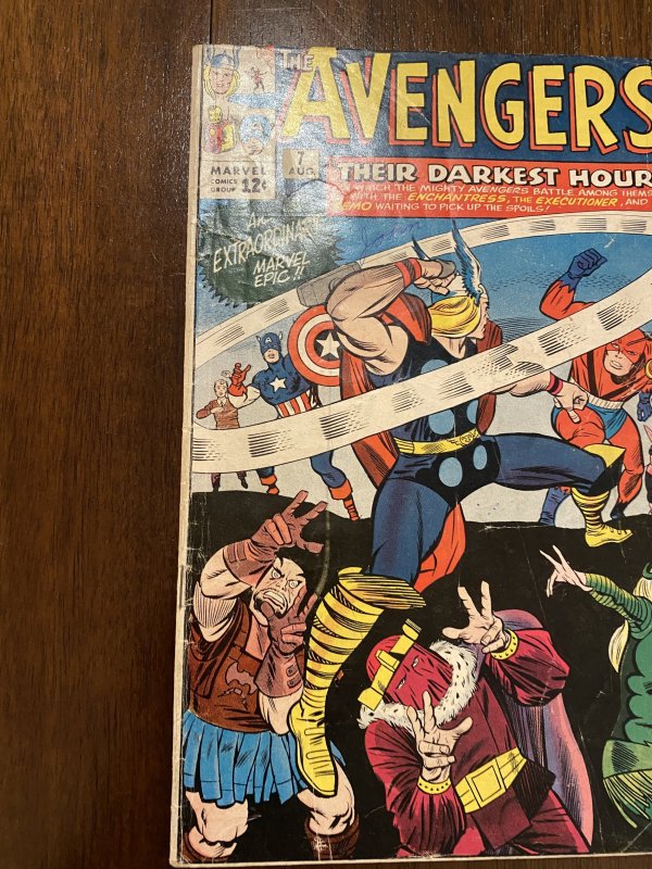 The Avengers #7 Regular Edition (1964)second app of zeno