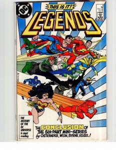 Legends #6 (1987) Superman [Key Issue]