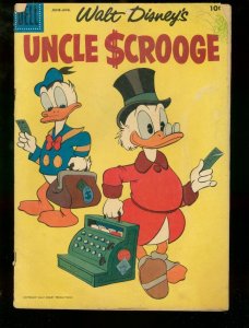 UNCLE SCROOGE #22 1958 DELL COMICS CARL BARKS DISNEY G