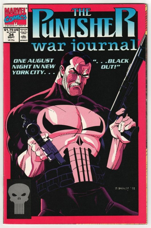 Punisher War Journal #34 (Marvel, 1991) VF-