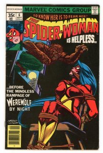 Spider-Woman #6 (1978 v1) Marv Wolfman Werewolf by Night Bondage Cover FN+