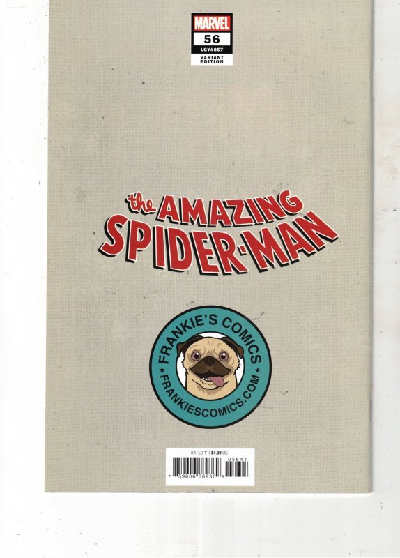 The Amazing Spider-Man #56 Momoko Cover 2021 Rare Store Var $50 PRICE DROP 3,000