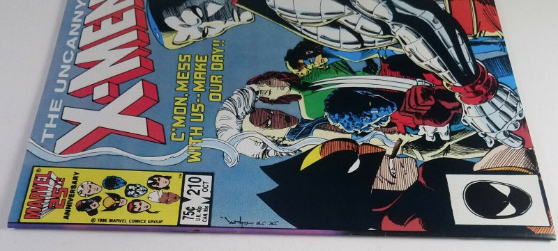 The Uncanny X-Men #210 - Key 1st Appearance Marauders - NM - Marvel Comics 1986