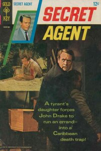 Secret Agent (Gold Key) #2 VG ; Gold Key | low grade comic Based on TV show